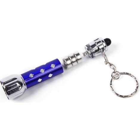 Lampe torche / Lampe torche 3 LR44 Bleue, Mini torche d'éclairage bleue (1/5)