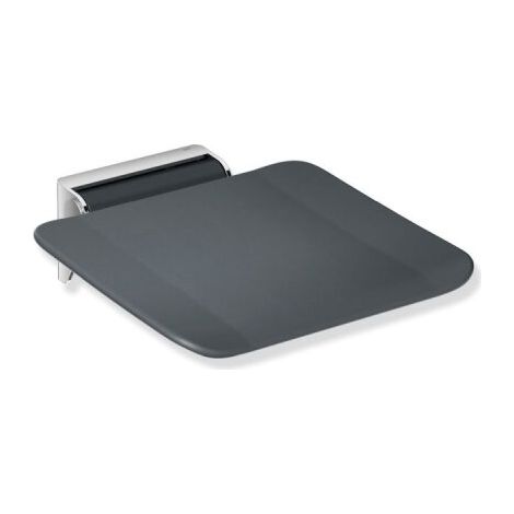 HEWI 900.51.40040 92 Siège rabattable, 350x415, mobile, chrome (1/2)