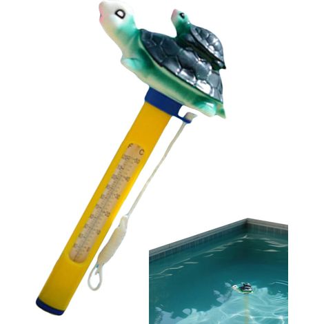 Thermomètre Flottant pour Température de Piscine Thermomètre Flottant Pour Eau De Piscine Mesure Précise et Réponse Rapide pour Piscines Intérieures Extérieures Aquariums Lacs Baignoires (1/5)