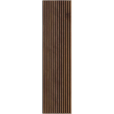 PANNELLO FONOASSORBENTE NOCE 60X1,8X280 CM - 2 pezzi