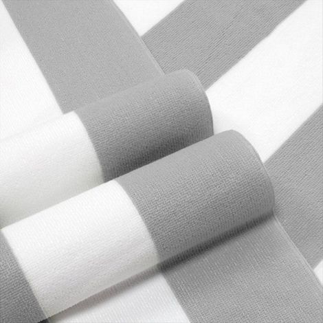 1 x serviette de plage,Polyester,Gris clair (1/5)