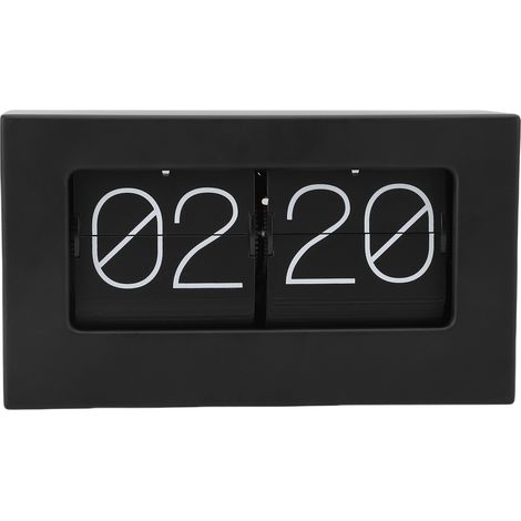 Horloge à Rabats Rétro Automatique Mécanique 24H Acier Inoxydable Design Élégant pour Bureau et Salon Décoration Intérieure (1/5)