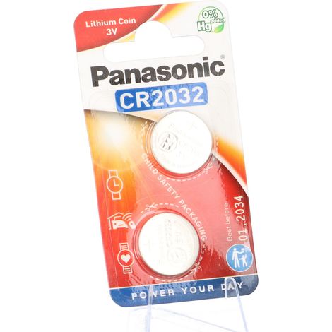 Panasonic Lithium CR2032 2er Blister