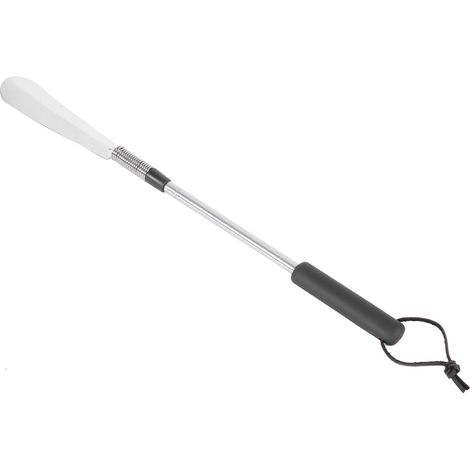 Chausse-pied télescopique en acier inoxydable, accessoire chaussures ressort, aide-enfilage pour personnes âgées (1/5)