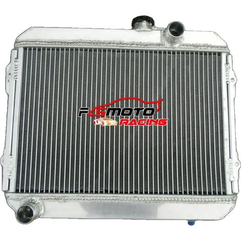 Radiador de aluminio para Toyota Corolla, diseño de 3 filas, capacidad de enfriamiento mejorada, construcción duradera. (1/5)