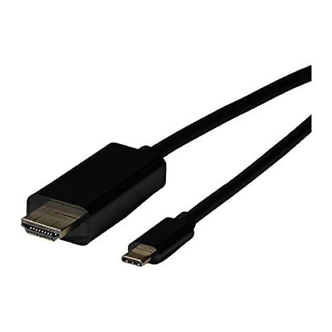 EFB Elektronik EBUSBC-HDMI-4K30K.2 adaptador de cable de vídeo 2 m USB Tipo C Negro