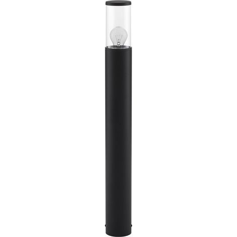Merano Athens Borne extérieure en aluminium gris foncé, LED claire E27 IP65
