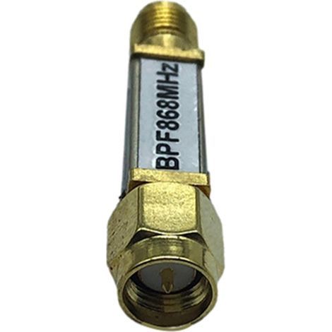 Saw BPF-868 MHz Bandpassfilter, 868 MHz, Saw RFID Bandbreite 35 mm (1/4)