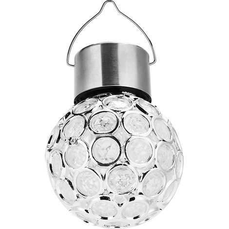 Wasserdichte LED-Solar-Hängeleuchte für Rasen, Hof und Garten – Dekoration für Zuhause (1/5)