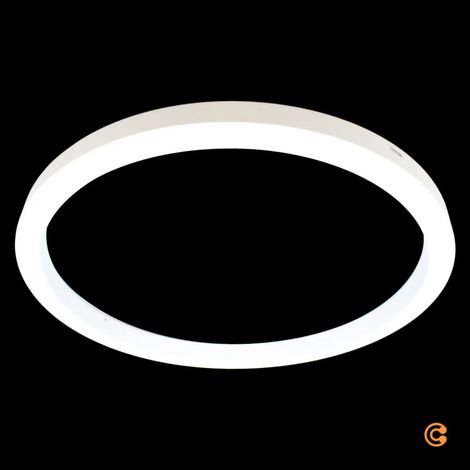 [GEBRAUCHT] B-Ware Paul Neuhaus Deckenleuchte Pure Lines Round Led Weiß Fernbedienung Cct 70 Cm