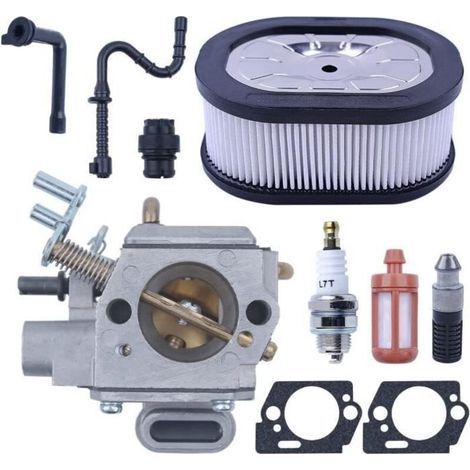 Carburateur kit pour Stihl MS461 MS 461 MS460 Tronçonneuse Remplace 1128 120 0629 par Tuyau de carburant Filtre à carburant Tuyau (1/4)