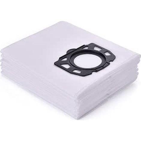 Lot de 14 Sacs Filtrants pour Aspirateur Kärcher WD6, WD6 P Premium, WD4, WD5, MV4, MV5, MV6 - Sacs en Polaire (1/5)