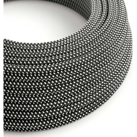 Câble d'éclairage textile Starry Sky 3D - The Original Creative Cables, pour suspensions et appliques - RT41 - 50 mètres (1/4)