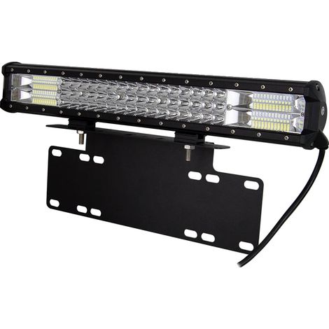 Barra luminosa a LED, potenza 288W, design impermeabile, supporto per luce (1/2)