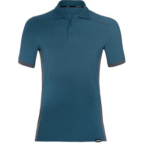 uvex Poloshirt suXXeed industry blau XXL