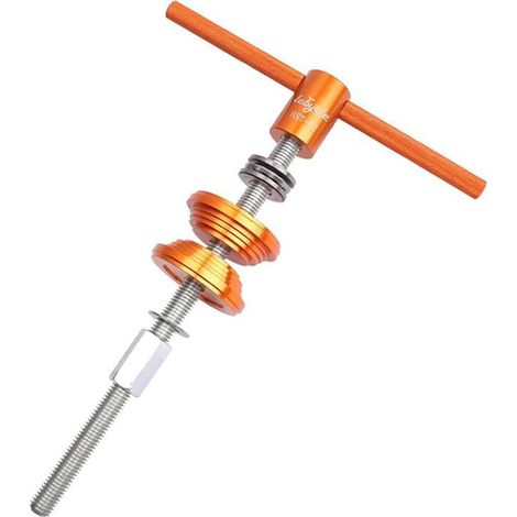 Bicycle Steering Press Tool, Bottom Bracket Installation Tool, for BB Series (Orange) (1/3)