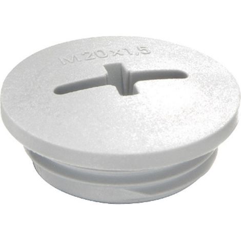 Wiska 10064667 EVSF 16 RAL 7035 Verschlussschraube M16 Polyamid Lichtgrau (RAL 7035) 1 St.