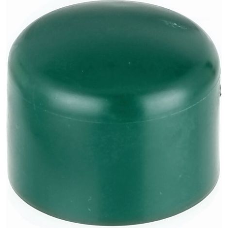 Capuchons pour poteaux ronds en métal Ø 38 mm – Plastique vert – Set de 20 pièces – Finition esthétique durable –