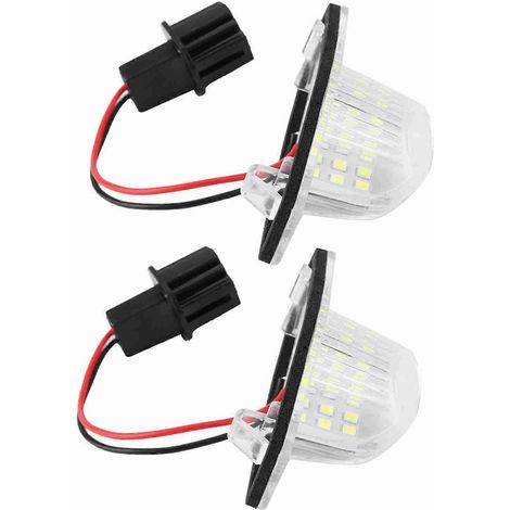 Stück 18 LED Kennzeichenbeleuchtung links & rechts für Honda Fit / Jazz 2002-2014