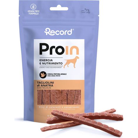 Proin snack per cani tagliolini 75 g gusto anatra (1/3)