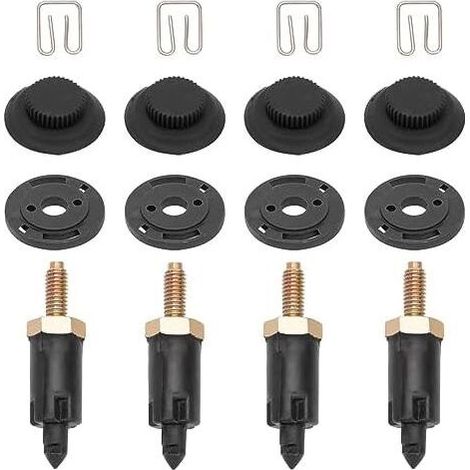 4 Set Fixations Couvre Moteur 2.0 HDI pour Berlingo C4 C5 Xantia Xsara 206 306 307 406 607 806 Expert 0137F6 13711 clips + boulons (1/5)