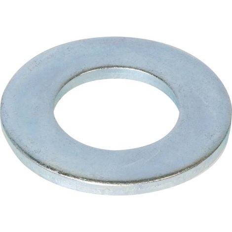 Rondelle plate moyenne M zinguée 4mm NFE 25513 - boîte de 1000 - KLIPPER - 26605.999 (1/2)
