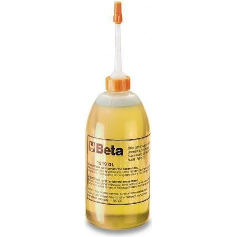 OLIO LUBRIFICANTE DA 500ML PER UTENSILI PNEUMATICI - BETA 1919L (1/3)