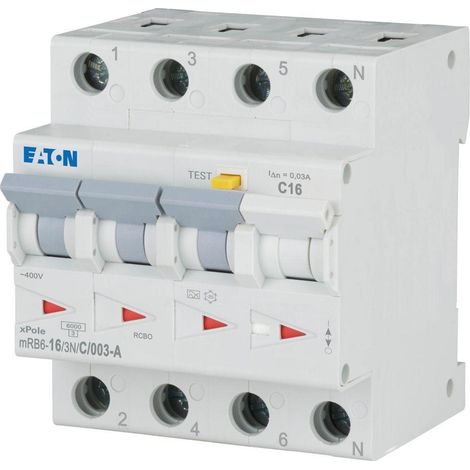 Eaton mRB6-16 3N C 003-A relé blanco 400V 16A