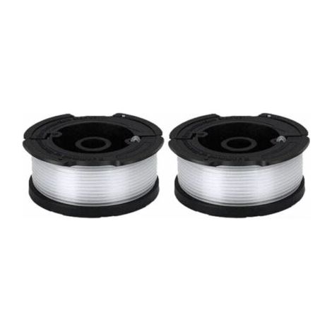 Convient à la bobine de rechange, à la tête de tondeuse et aux accessoires de tondeuse à gazon BLACK+DECKER AF-100-3ZP (1/5)