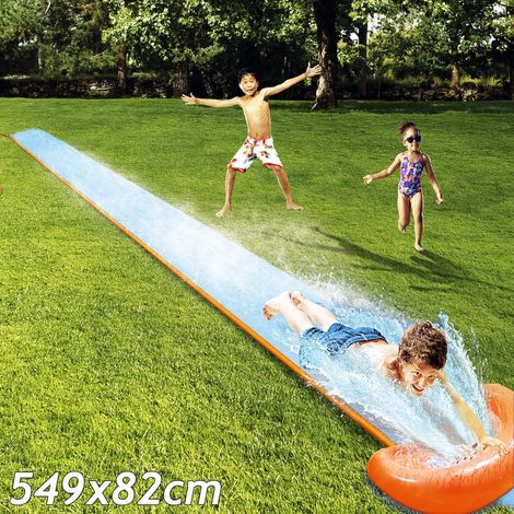 Toboggan simple de 549 cm de long avec piste de glisse (1/3)