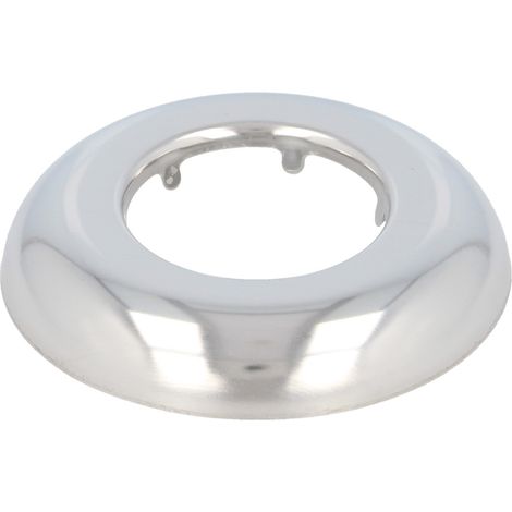 tecuro Siphonrosette Innen-Ø 32 mm x Außen-Ø 65 mm x Höhe 13 mm, Messing verchromt