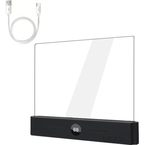 DONGKER Lampe de Lecture LED Intelligente,Lampe Plate (1/5)