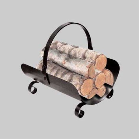 Portalegna per camino cm 40x36x35h MADE IN ITALY