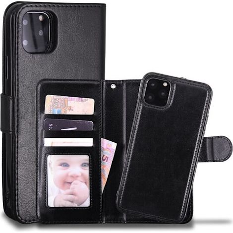 Custodia magnetica 2 in 1 per Samsung Galaxy A13 4G - Nera (1/2)
