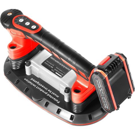 Outil de Vibration de Carrelage, Réglable sur 6 Vitesses, Alimenté par Batterie, Rouge (1/2)