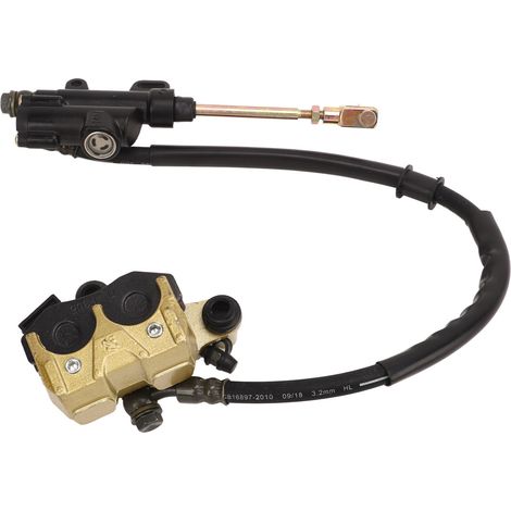 Hydraulisches Hinterrad-Scheibenbremssystem mit Bremsbelägen als Ersatz für Thumpstar PIT PRO 110cc 125cc 140cc 150cc Trail Dirt Bike (1/5)