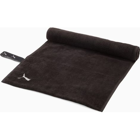 Asciugamano unisex con cappuccio Puma, nero, codice 05488401 (1/2)