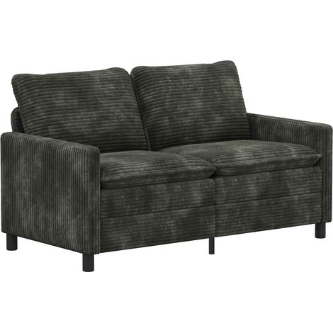 Sofa Anthracite 156 x 81 x 87.5 cm Polyester vidaXL (1/5)