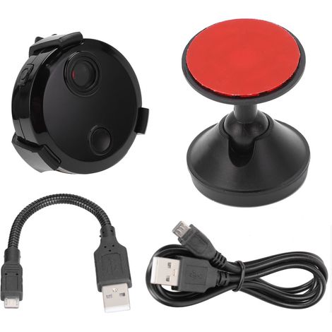 Mini caméra de sécurité HD 1080p avec application, compatible Wi-Fi, pour la surveillance en temps réel en intérieur et en extérieur. (1/5)