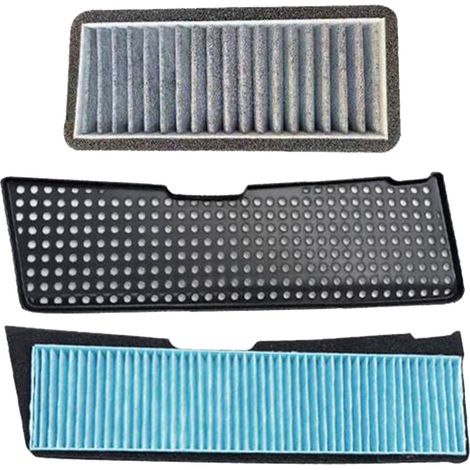 Ortviai Cache-grille d’admission d’air pour climatisation Tesla Model 3 (2021-2023) – Filtre ABS facile à installer (1/5)