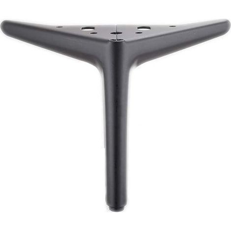 2 schwarze Möbelfüße, Möbelstützfüße, Füße für Badezimmerschränke, Bettgestelle, Hochbetten, Sofas, Hocker, Tische und Schminktische als Ersatzte (1/5)