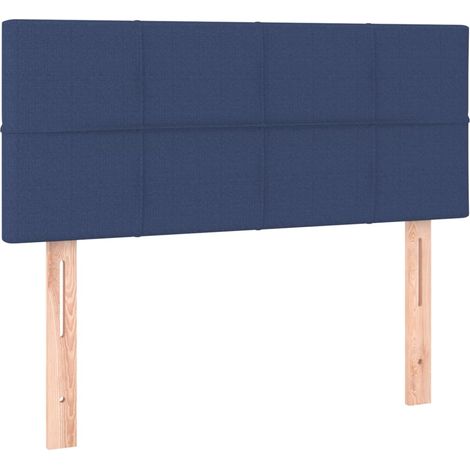 Maison Exclusive - Tête de lit Bleu 80x5x78/88 cm Tissu