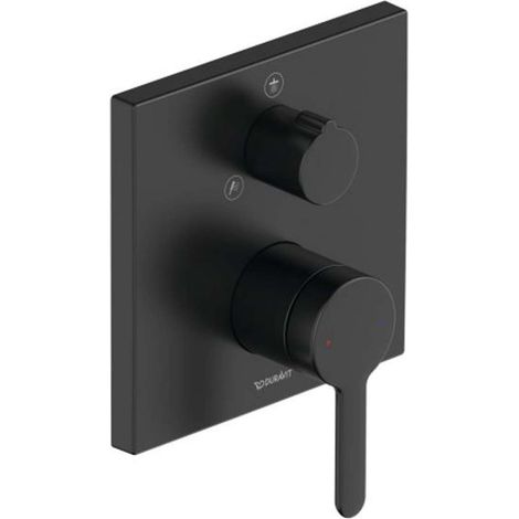 Mezclador monomando de ducha empotrado Duravit C.1, roseta (1/2)