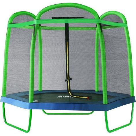 Trampoline de jardin vert MyJump 2,10 M (1/4)