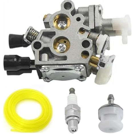 Carburateur Carb pour Stihl HS46 HS56 pour ZAMA C1T-S195 C1T-S195E 4242-120-0600 7010-871-0231 Series Moteur de taille-haie remplace le débroussailleuse (1/4)
