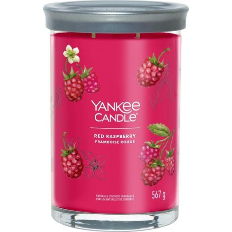 Yankee Candle Duftkerze „Rote Himbeere“, 567g Glas (1/5)