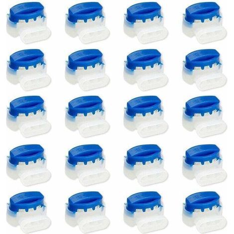 Conectores de cable, conectores de cable rellenos de gel o grasa, resistentes al agua y a la intemperie, perfectos para uso en jardines y exteriores, cortacéspedes robóticos y cortacéspedes para autom (1/4)