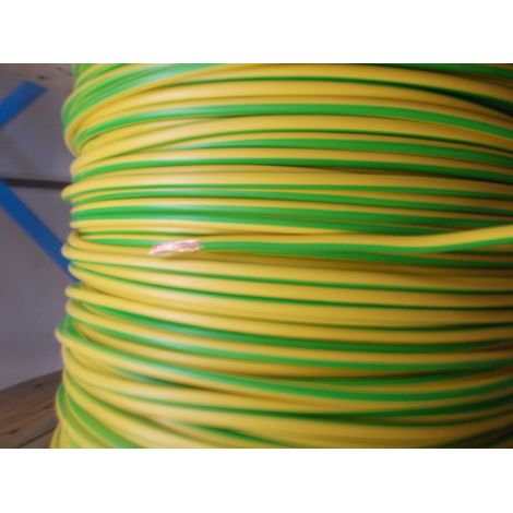 Cavi al metro cavo unipolare cordina fs17 giallo verde sezione 1x25mmq n07v-k1x25gv fs17-1x25gv