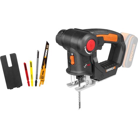 Scie sauteuse et scie sabre 2-en-1 20V WX550.9 (1/5)