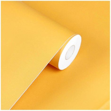Décor mural adhésif PVC imperméable teinte unie pour chambre d'enfant et salon, stickers muraux décoratifs résistants à l'humidité, lot de panneaux autocollants (1/4)